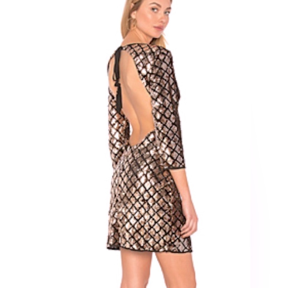 Size Small Wyldr Sequin Backless Dress